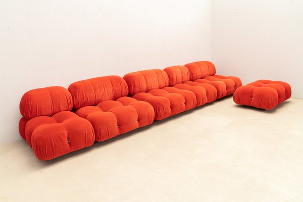 Camaleonda Sofa by Mario Bellini for B&B Italia, 1970, Set of 6-WXK-2021640