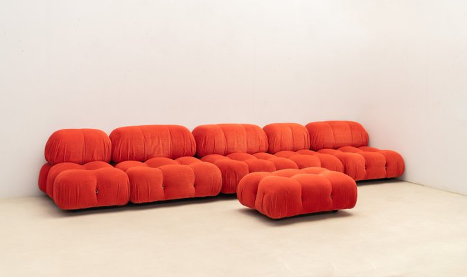 Camaleonda Sofa by Mario Bellini for B&B Italia, 1970, Set of 6-WXK-2021640