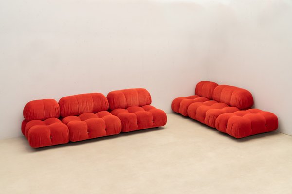 Camaleonda Sofa by Mario Bellini for B&B Italia, 1970, Set of 6-WXK-2021640