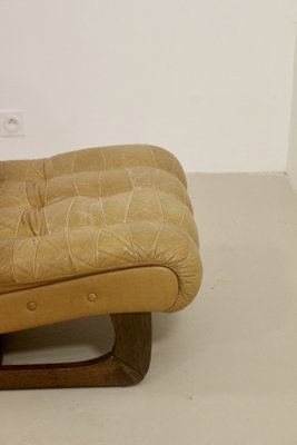 Camel Leather Armchair, 1960s-OTF-1718356