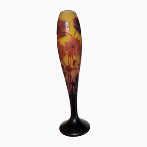 Cameo Glass Vase, 1930s-EAI-1790591