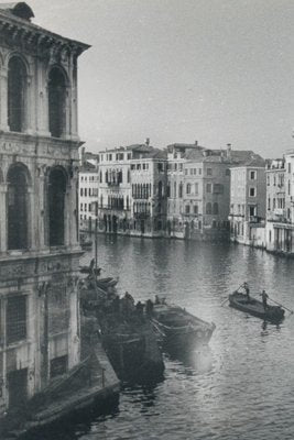 Canal, Italy, 1950s, Black & White Photograph-DYV-1236148