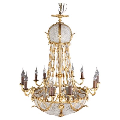 Candelabra Chandelier in Louis XVI Style-FLW-1402002