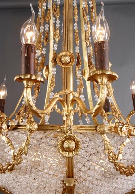 Candelabra Chandelier in Louis XVI Style-FLW-1402002