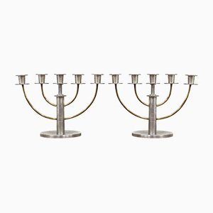 Candelabras by C.G. Hallberg, 1933, Set of 2-KO-1031439