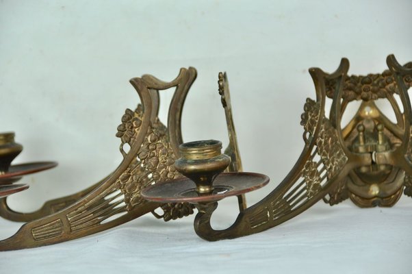 Candleholders, 1920s, Set of 2-ROJ-627295