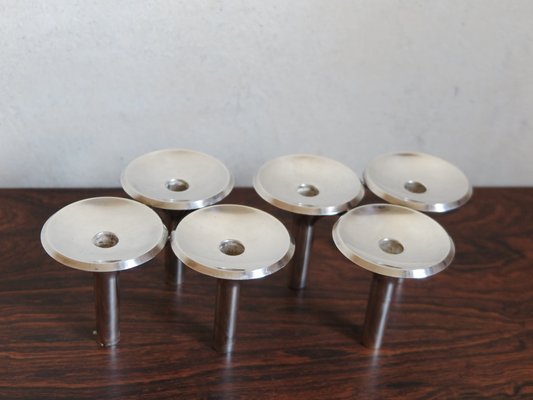 Candleholders by Ceasar Stoffi & Fritz Nagel for BMF Nagel, 1960s, Set of 2-CC-632834