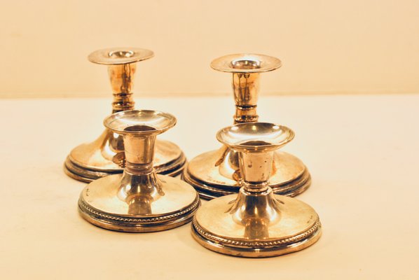 Candleholders by Ceson for Ceson, 1950s, Set of 4-HYQ-559098