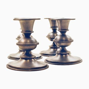 Candleholders by Edvin Ollers for Schreuder & Olsson, Set of 4-HYQ-1226348