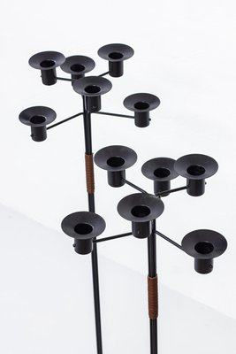 Candleholders by Hans-Agne Jakobsson for Hans-Agne Jakobsson AB, 1950s, Set of 2-KO-701413