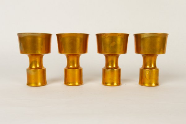 Candleholders by Jens Quistgaard for Dansk Designs, 1960s, Set of 4-WIX-725845