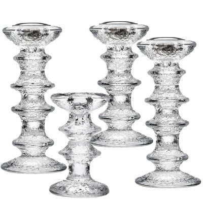 Candleholders by Timo Sarpaneva for IIttala, Set of 4-VDW-902893