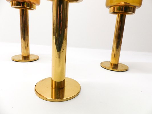 Candlesticks by Hans-Agne Jakobsson, 1960s, Set of 3-DQG-1764618