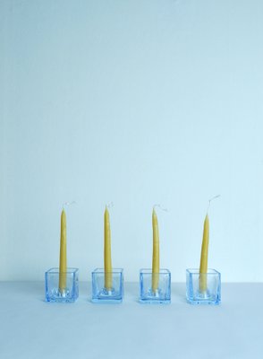 Candlesticks by Per Lütken for Holmegaard, 1960s, Set of 4-HPQ-1420588