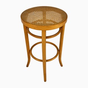 Cane and Bentwood Barstool, Austria, 1940s-RMX-1801069