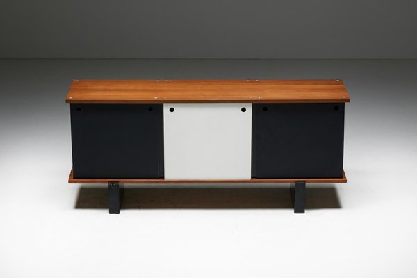 Cansado Bloc Sideboard attributed to Charlotte Perriand, France, 1950s-GW-1706112