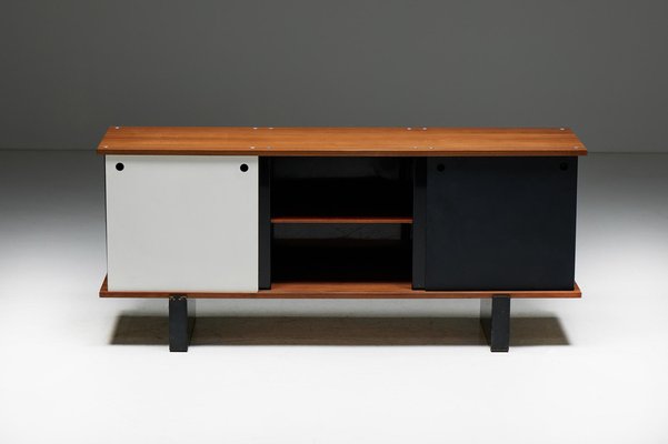 Cansado Bloc Sideboard attributed to Charlotte Perriand, France, 1950s-GW-1706112