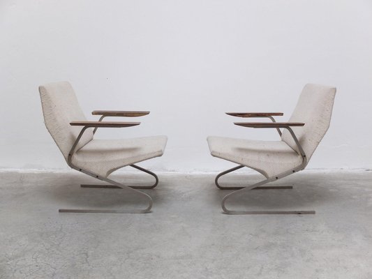 Cantilever Chairs by Georges Van Rijck for Beaufort, 1960s, Set of 2-MHV-2036588