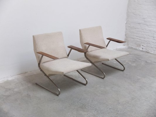 Cantilever Chairs by Georges Van Rijck for Beaufort, 1960s, Set of 2-MHV-2036588