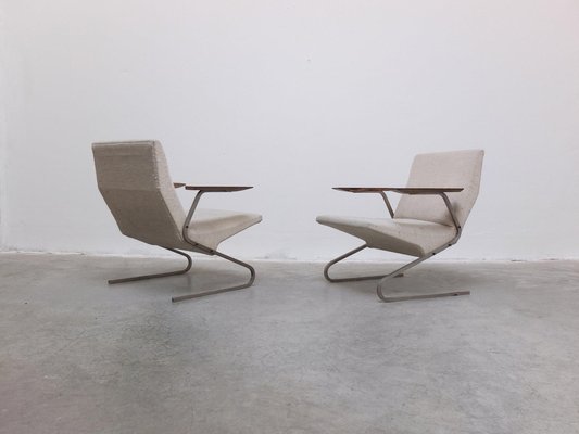 Cantilever Chairs by Georges Van Rijck for Beaufort, 1960s, Set of 2-MHV-2036588