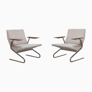 Cantilever Chairs by Georges Van Rijck for Beaufort, 1960s, Set of 2-MHV-2036588