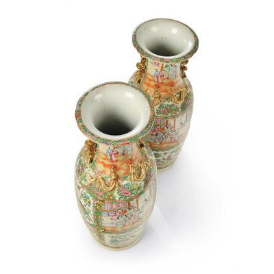 Canton Vases, Set of 2-NQ-886018