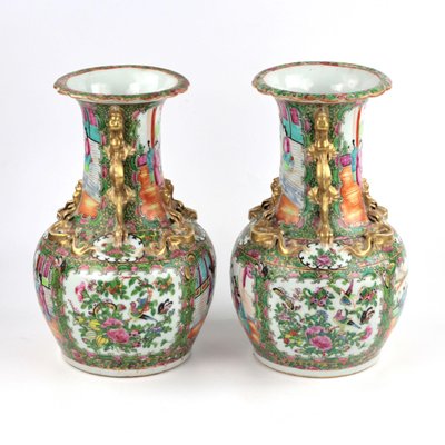 Cantonese Vases, Set of 2-WMV-1129496