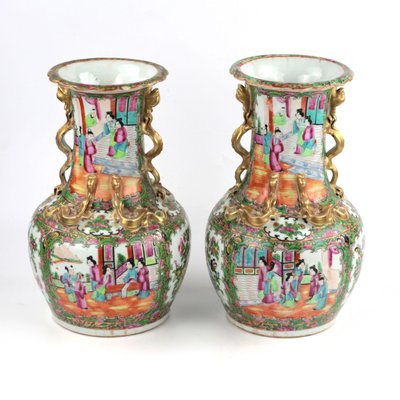 Cantonese Vases, Set of 2-WMV-1129496