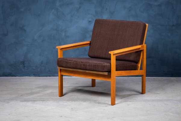 Capella Easy Chair in Teak by Illum Wikkelsø, Denmark, 1960s-ZGQ-945948