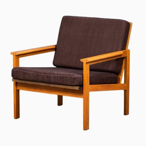 Capella Easy Chair in Teak by Illum Wikkelsø, Denmark, 1960s-ZGQ-945948