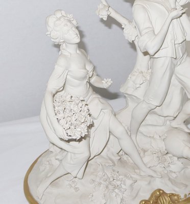 Capodimonte Biscuit Figures from Villari, 20th-century-RVK-1145685