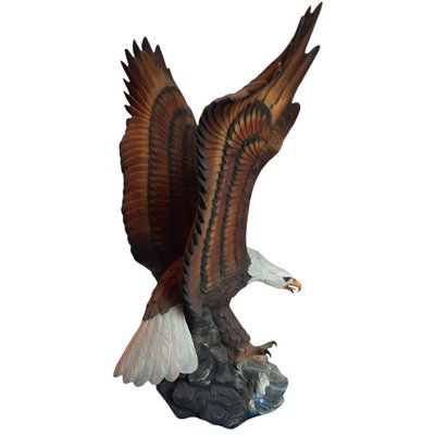 Capodimonte Eagle Sculpture-TCS-1081586