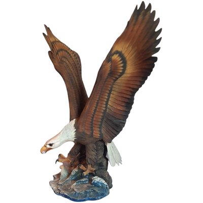 Capodimonte Eagle Sculpture-TCS-1081586