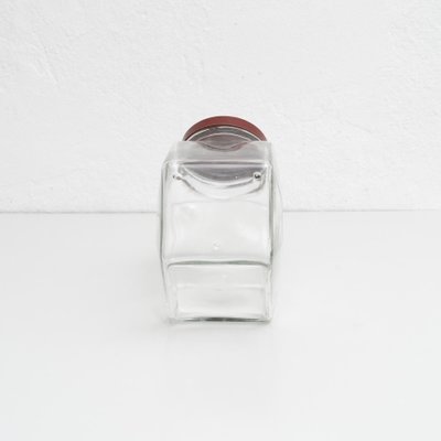 Capped Glass Container, Spain, 1950s-WM-1282140