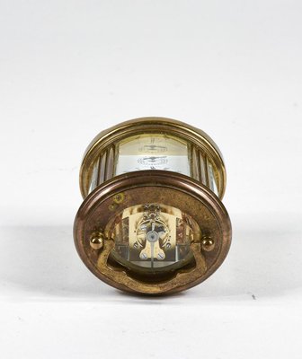 Cappuccina Alarm Clock with Key by Matthew Norman, 1950s-RAQ-1343852