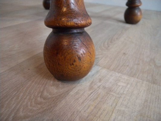 Captain's Swivel Desk Chair in Oak, England, 1900s-FEO-1781296