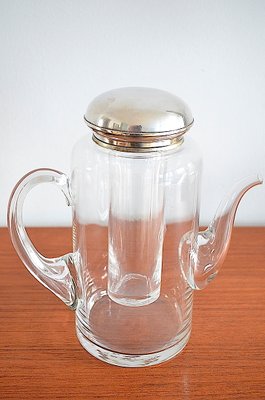 Carafe Cold Duck with Silver Mount, 1960s-OV-1056545