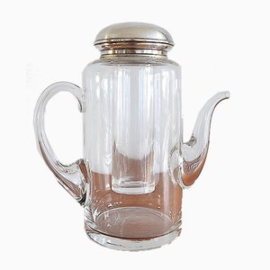 Carafe Cold Duck with Silver Mount, 1960s-OV-1056545