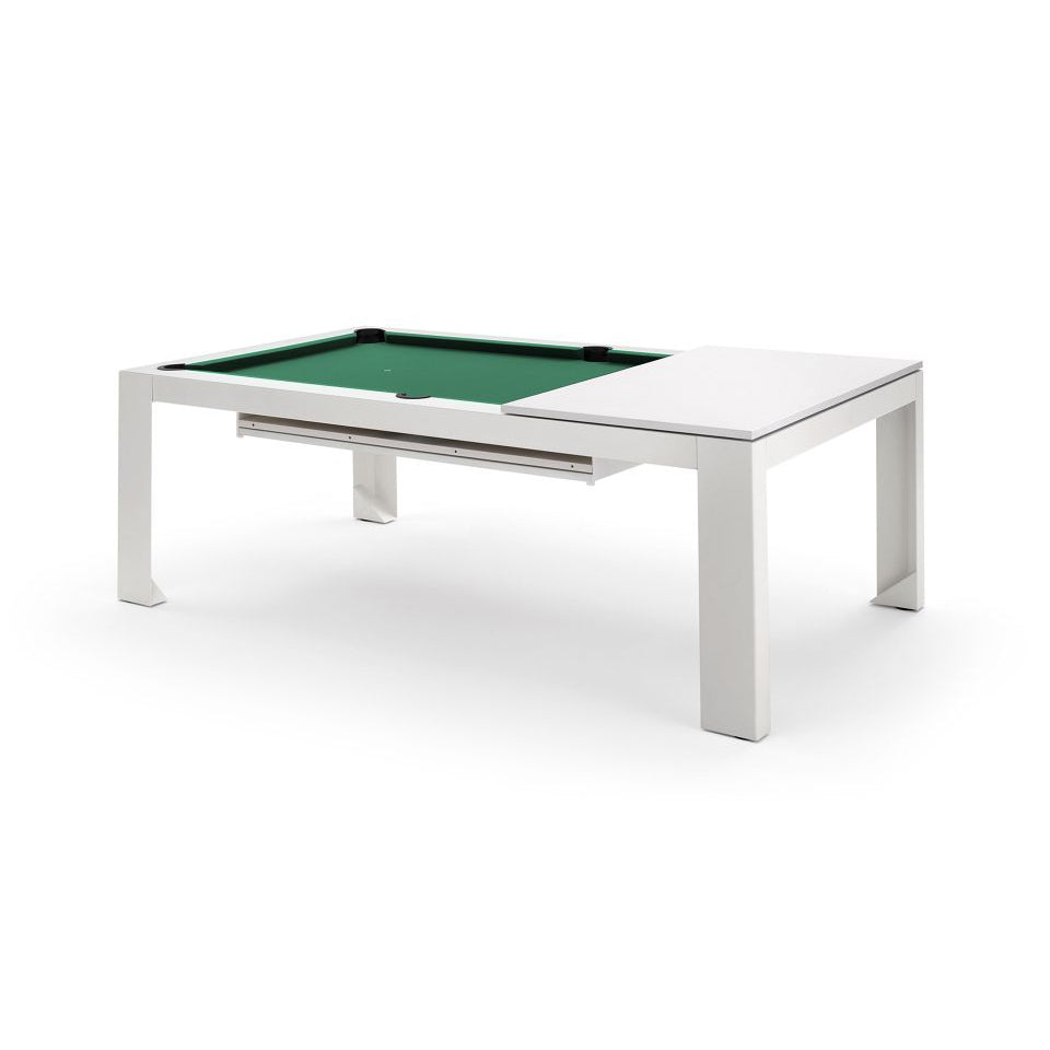 Cubista - Rectangular Wooden And Metal Pool Table by Fas Pendezza #White