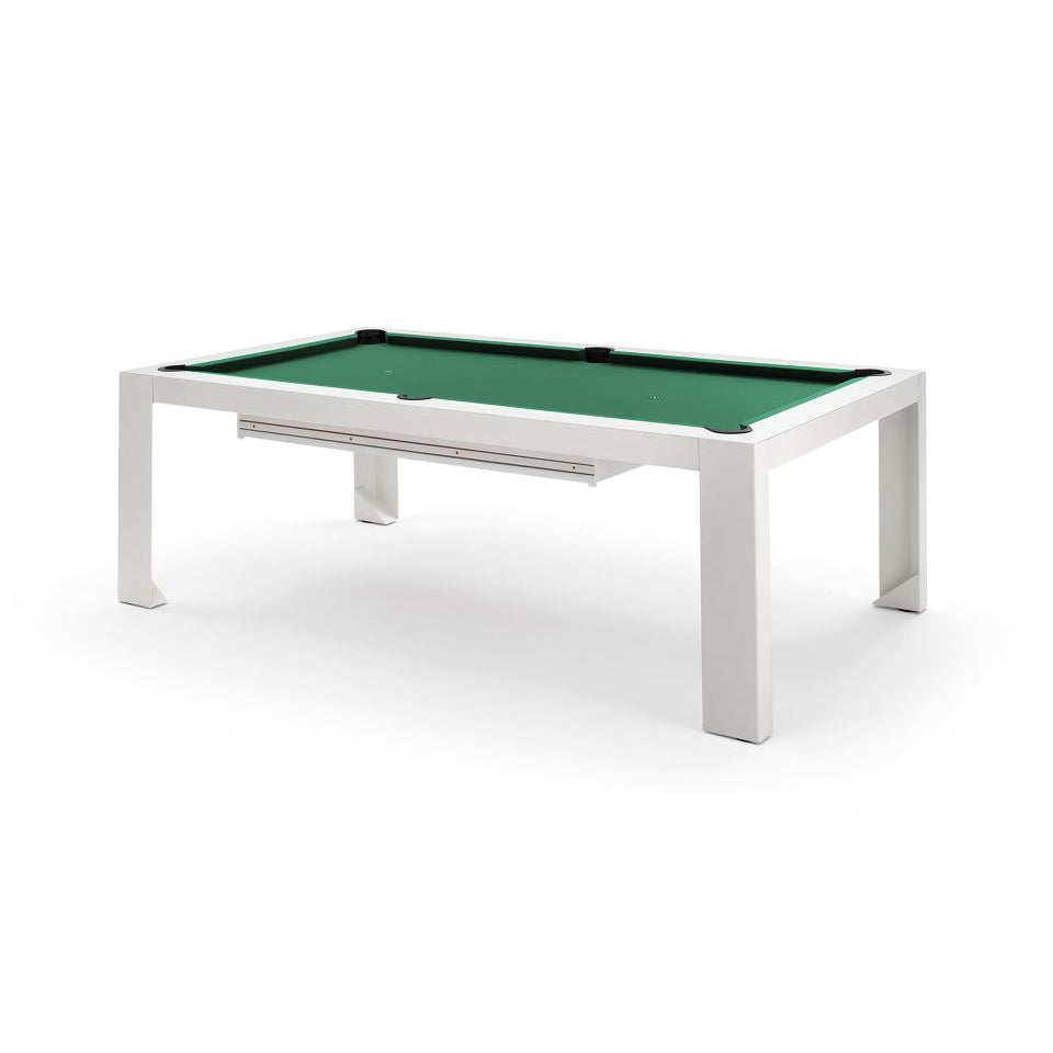 Cubista - Rectangular Wooden And Metal Pool Table by Fas Pendezza #White