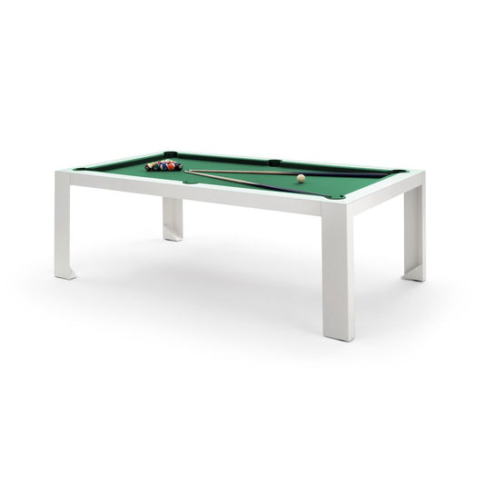 Cubista - Rectangular Wooden And Metal Pool Table by Fas Pendezza #White