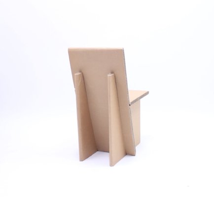 Cardboard Chair by Sergej Gerasimenko for Returmöbler, 2010-KQ-553999