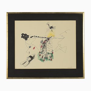 Carl Fredrik Reuterswärd, Abrakadabra, 1990, Color Lithograph, Framed-ZAA-1089944