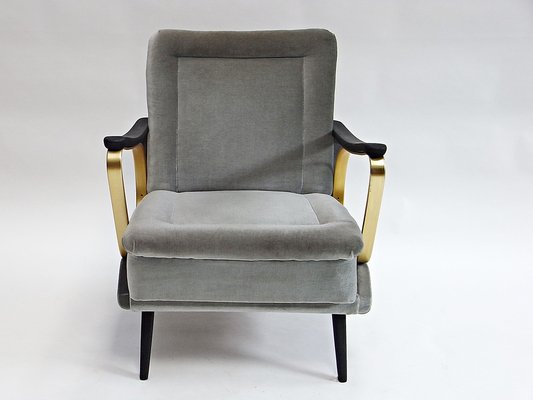 Carlo Armchair in Velvet with Spring Core Cushions-EP-1775362