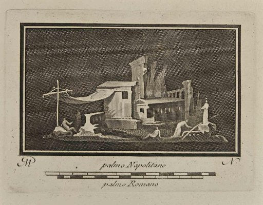 Carlo Nolli, Ancient Roman Fresco, Etching, 18th Century-ZCI-1760460