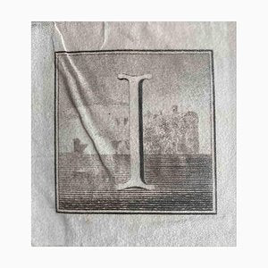 Carlo Nolli, Antiquities of Herculaneum, Letter of the Alphabet I, Etching, 18th Century-ZCI-2024899