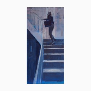 Caroline de Piedoue, L'Escalier, 2020, Acrylic on Canvas-CHG-916811