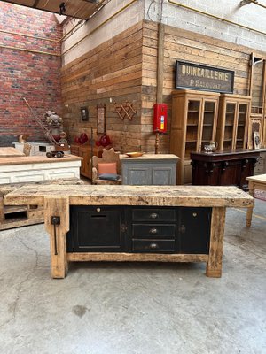 Carpentry Workshop Workbench, 1890s-WSZ-2036467