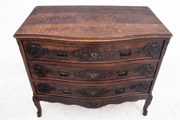 Carved Chest of Drawers, France, 1880s-BXB-1724118