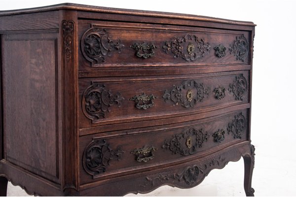 Carved Chest of Drawers, France, 1880s-BXB-1724118